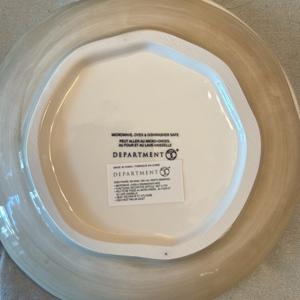 Halloween Dessert plates. Set a four. Ghoulish. Vintage. Dept. 56 New in box - Picture 9 of 11
